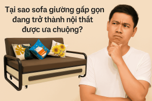 Sofa giường gấp gọn