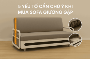 Sofa giường gập thông minh
