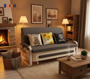 Sofa giường đa năng cho nhà hiện đại khung thép