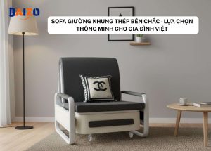 Sofa giường khung thép cho gia đình