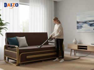 Sofa kéo gấp gọn dễ vệ sinh và lau chùi