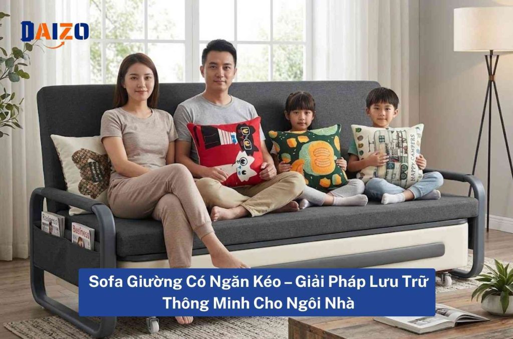 Sofa giường có ngăn chứa đồ