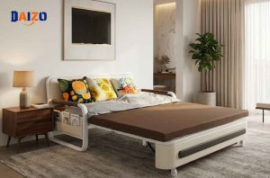 Sofa giường có ngăn chứa đồ trong phòng ngủ