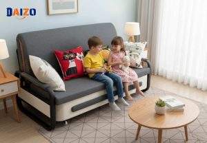 Sofa giường đệm gấp gọn được mọi lứa tuổi ưa thích