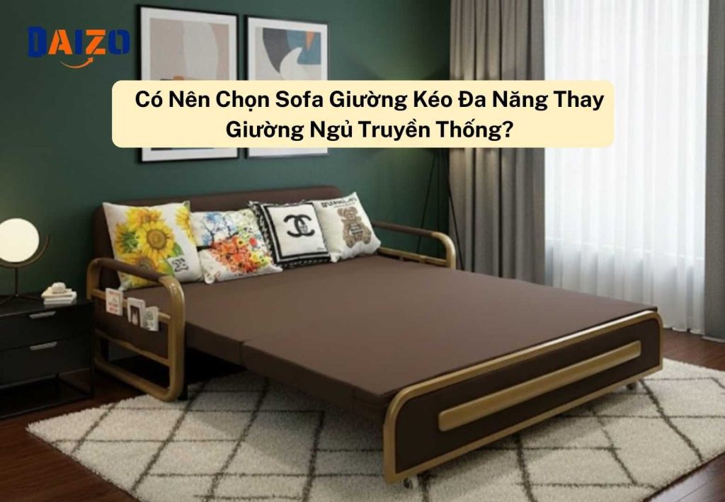 Sofa giường kéo đa năng
