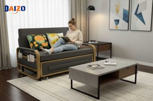 Sofa giường kéo đa năng vừa nằm vừa ngồi đều thoải mái