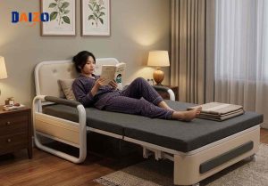 Sofa giường gập dùng để nằm nghỉ ngơi và thư giãn