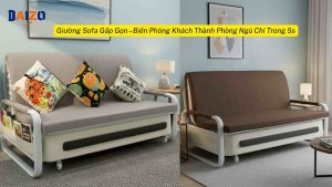 Giường sofa gấp gọn