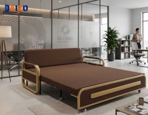 Sofa giường kéo khung thép được sử dụng trong văn phòng