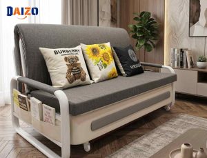 Sofa giường khung thép vải nỉ