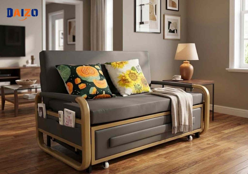 Giường ghế gấp gọn đa năng - Xu hướng nội thất đa năng được yêu thích hiện nay