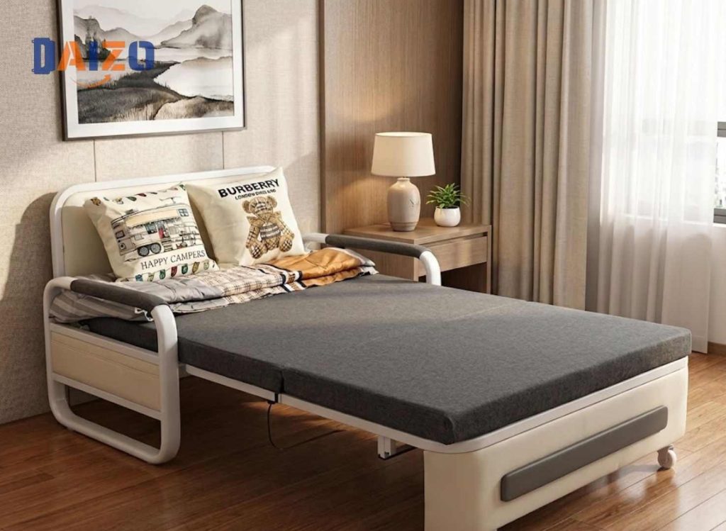 Sofa giường gấp gọn khung thép