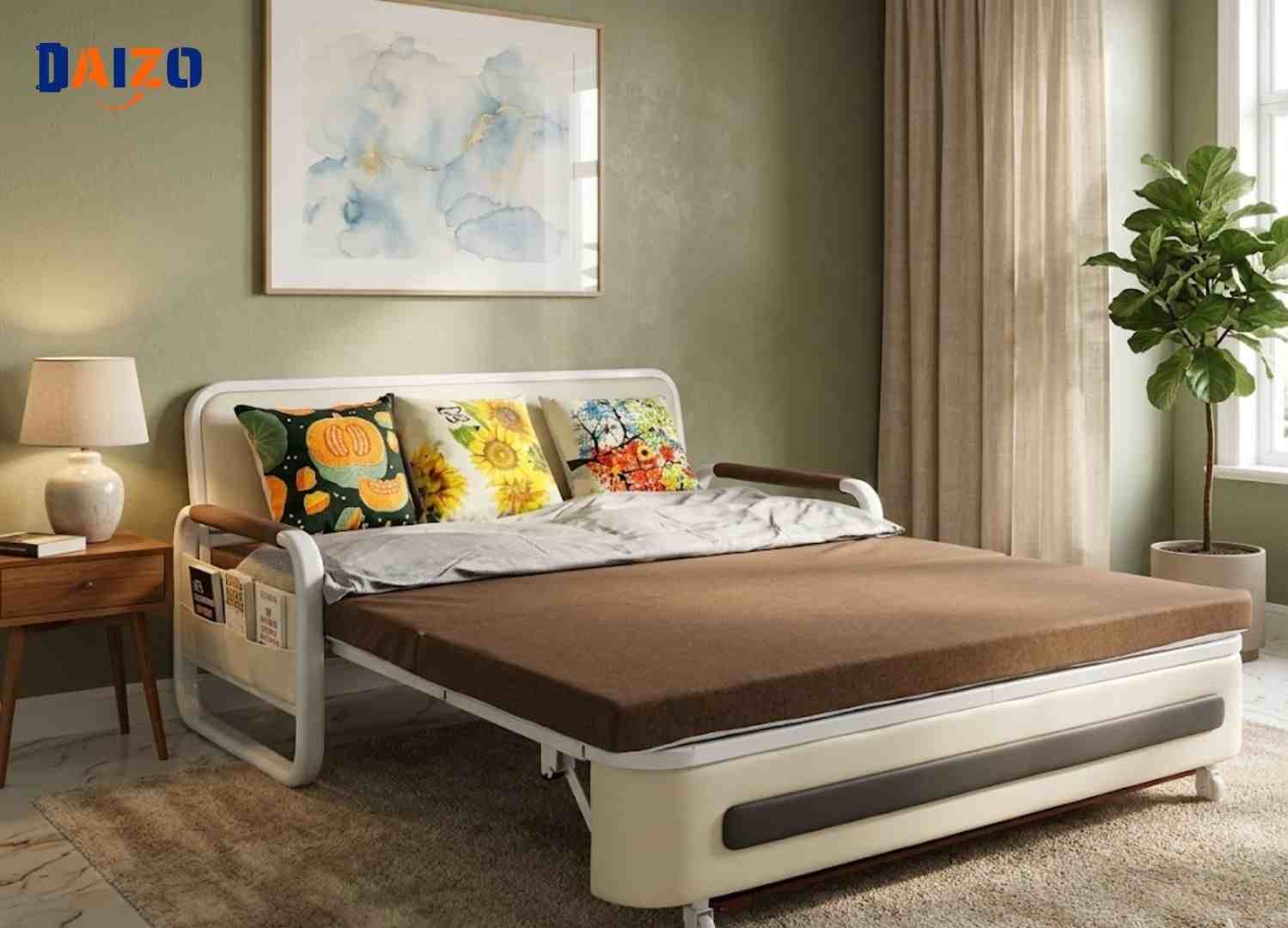 Sofa giường thông minh được sử dụng trong phòng ngủ