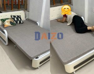 Feedback sofa bed Daizo của chị Ngọc tại Long Biên