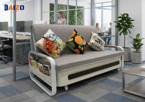 Sofa giường kéo 2 trong 1 được sử dụng tại văn phòng