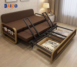 Ghế sofa giường kéo Daizo có hộc chứa đồ