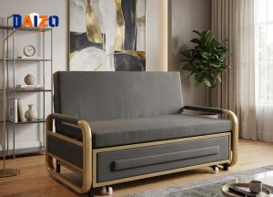 Sofa giường gấp gọn được sử dụng trong phòng khách