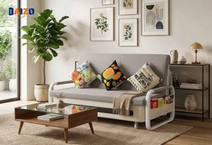 Sofa giường kéo khung thép phù hợp với mọi căn phòng