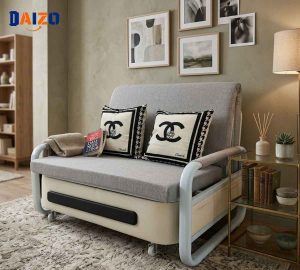 Ghế giường gấp gọn linh hoạt từ phòng khách đến phòng ngủ