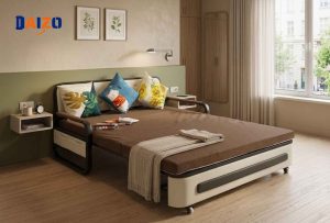 Giường sofa gấp gọn giúp phòng ngủ trở nên đẹp hơn