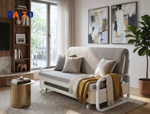 Sofa giường gập ban ngày là sofa tối đến là giường
