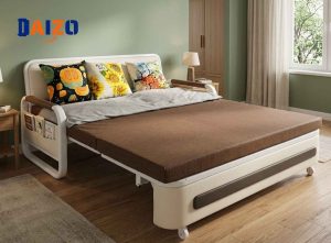 Sofa giường ngủ màu nâu